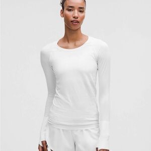 Lululemon Swiftly Tech Long Sleeve 2.0 | White | Size 8 | Like New